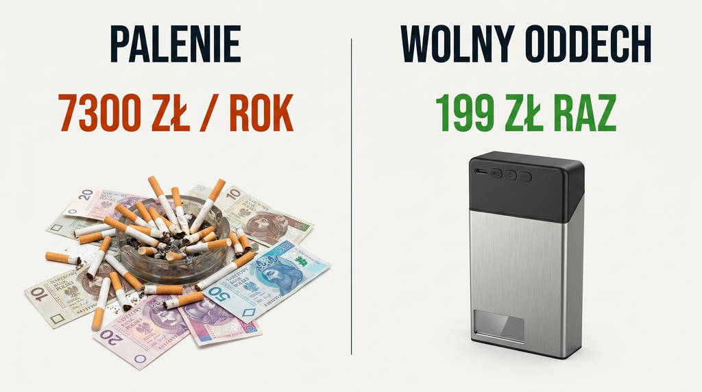 Smoke Free — Wolny Oddech | Sejf z timerem do rzucania palenia