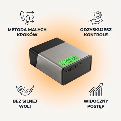 Smoke Free — Wolny Oddech | Sejf z timerem do rzucania palenia